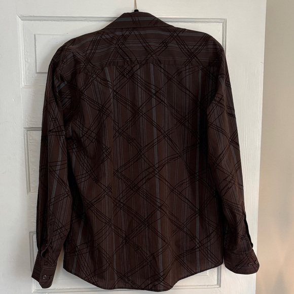 Brown Button-Up Shirt - Picture 3 of 3